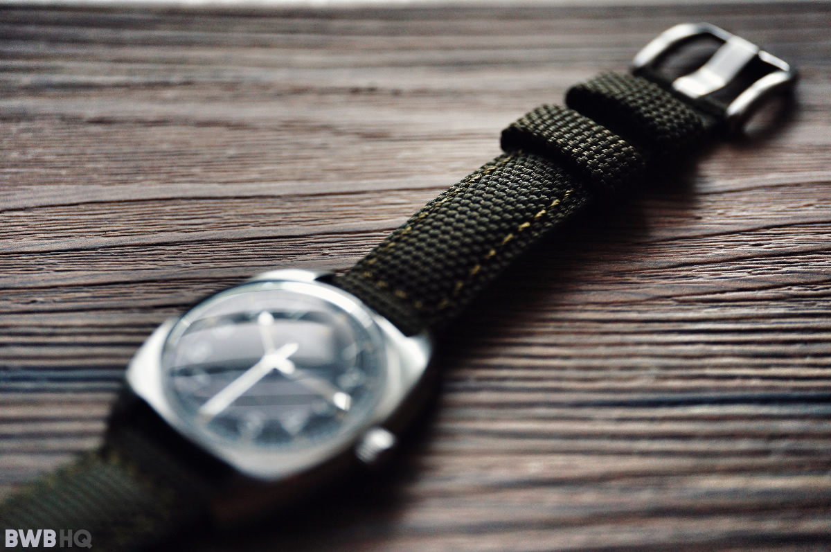 Crown & Buckle Phalanx Olive Canvas Watch Strap Review 